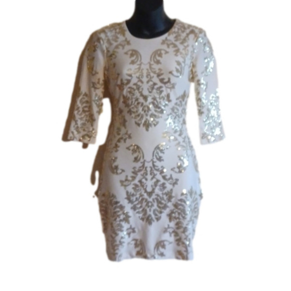 Bdarling sequinded Retro Style Size 1/2 Dress. Great For Summer Parties! - Picture 1 of 10